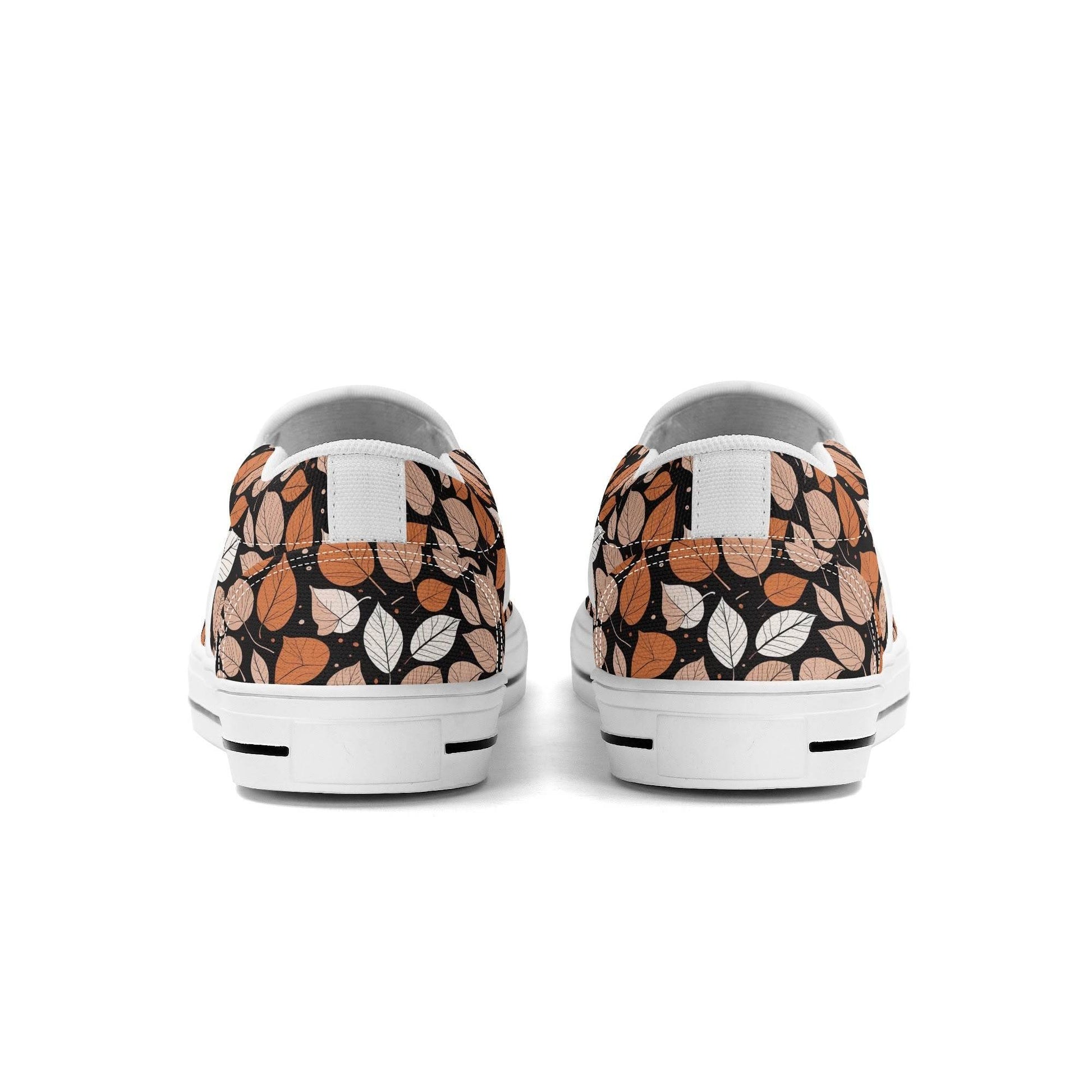 Men's Dark Leaves Rubber Slip On Shoes - DeRose Seasonal