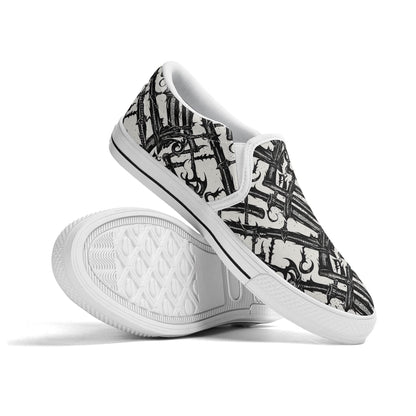 Men's Devil Veins Rubber Slip On Shoes - DeRose Seasonal
