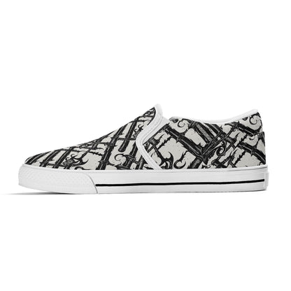 Men's Devil Veins Rubber Slip On Shoes - DeRose Seasonal