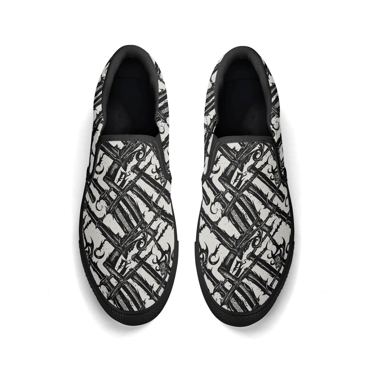 Men's Devil Veins Rubber Slip On Shoes - DeRose Seasonal