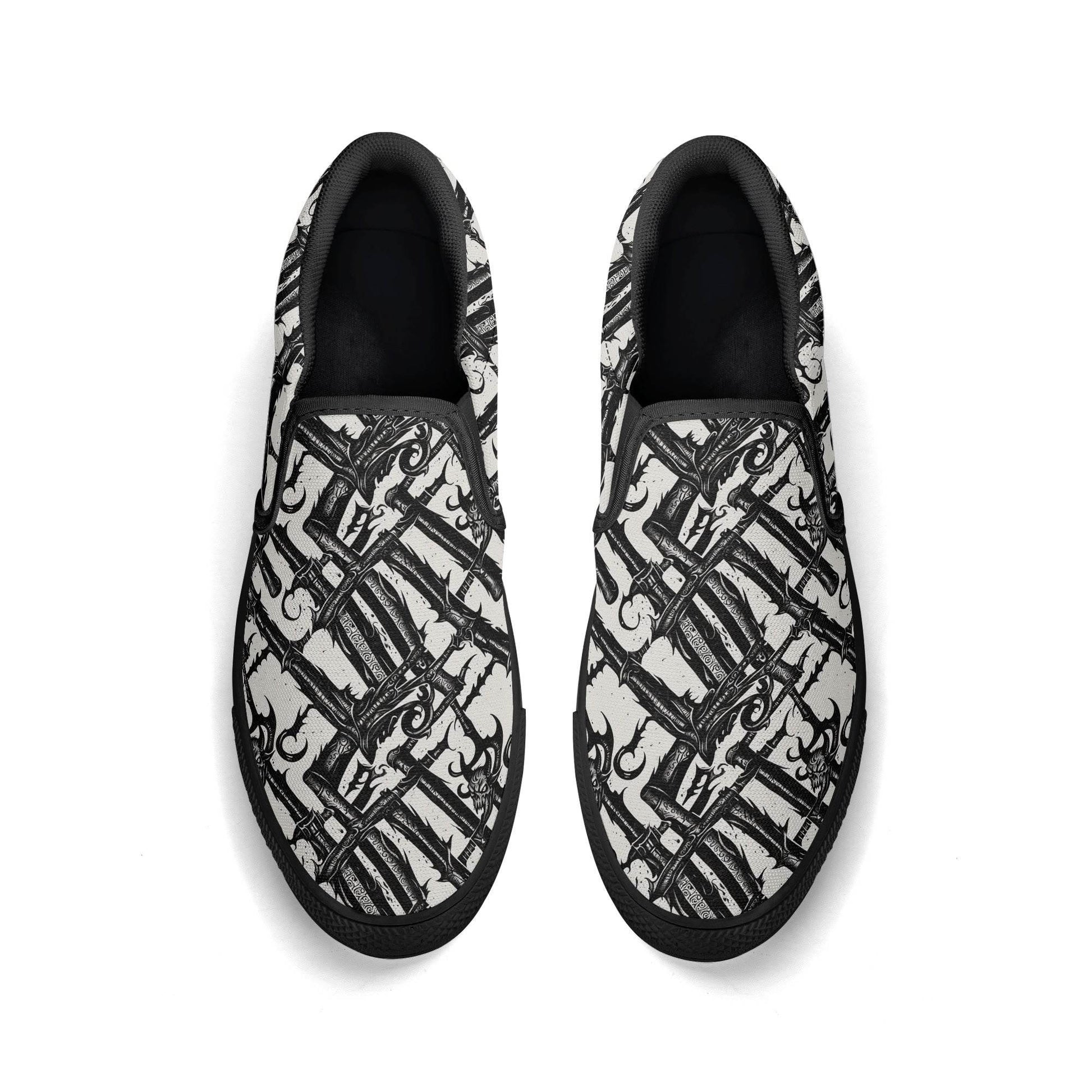 Men's Devil Veins Rubber Slip On Shoes - DeRose Seasonal
