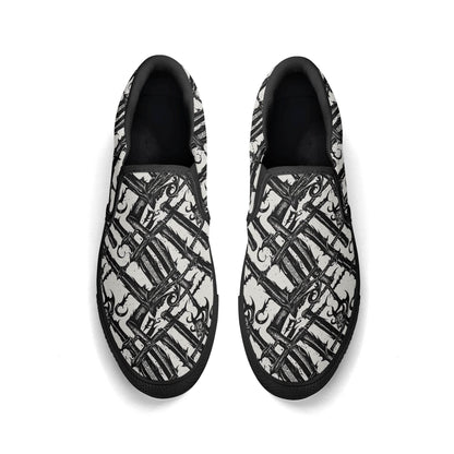 Men's Devil Veins Rubber Slip On Shoes - DeRose Seasonal