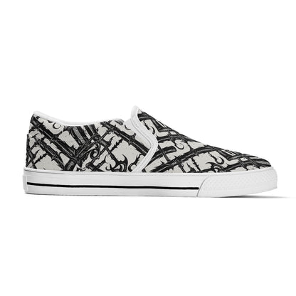 Men's Devil Veins Rubber Slip On Shoes - DeRose Seasonal