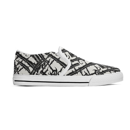 Men's Devil Veins Rubber Slip On Shoes - DeRose Seasonal