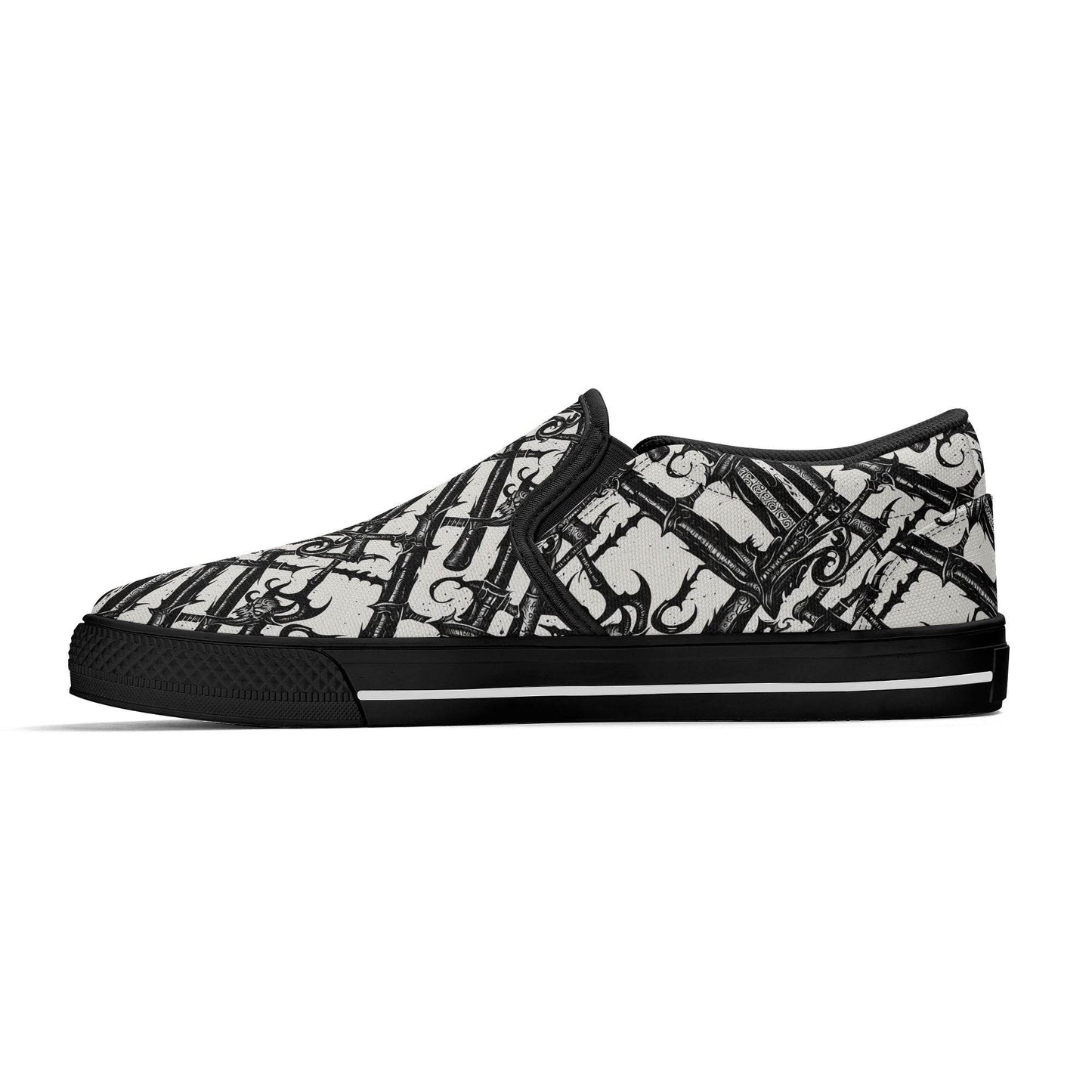 Men's Devil Veins Rubber Slip On Shoes - DeRose Seasonal
