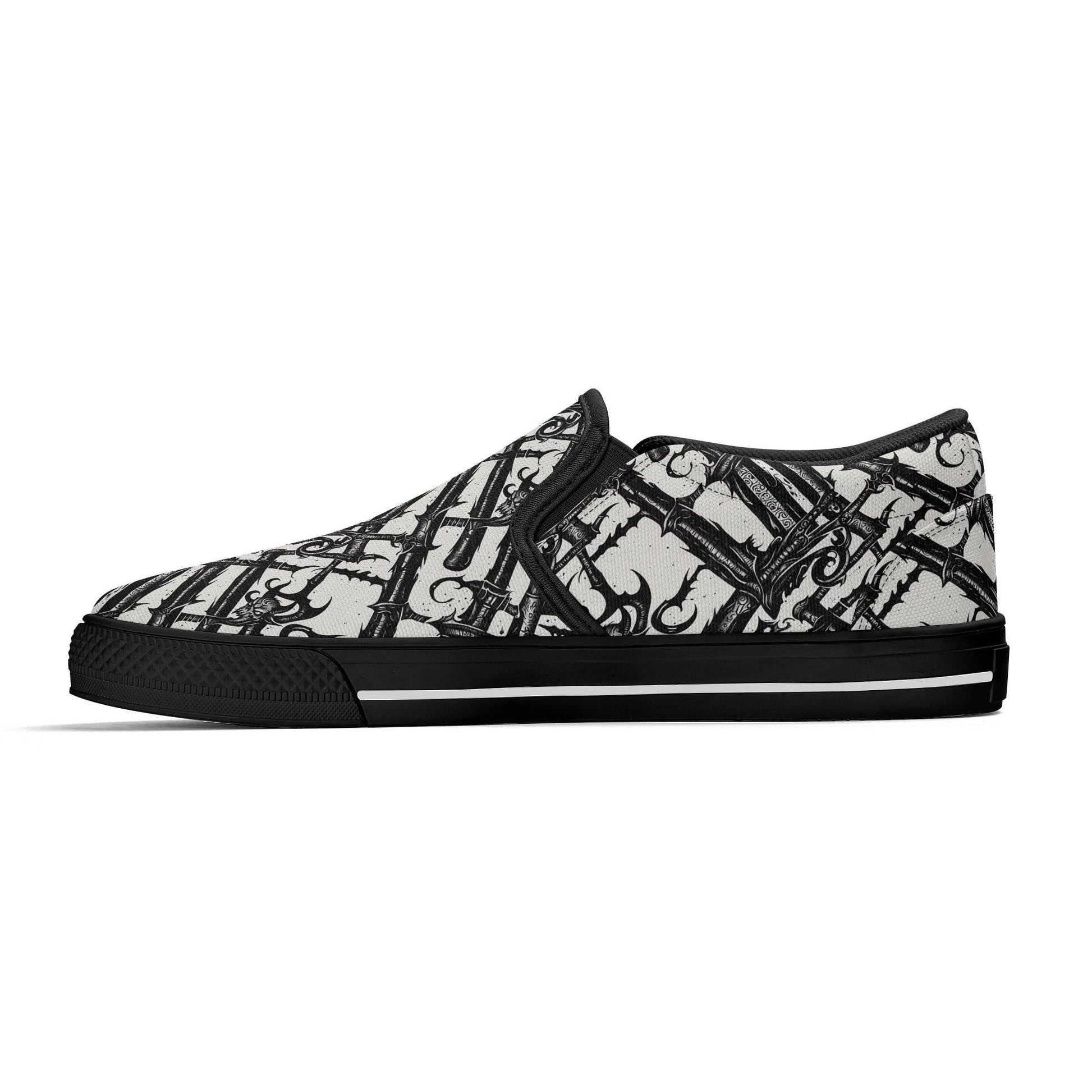 Men's Devil Veins Rubber Slip On Shoes - DeRose Seasonal