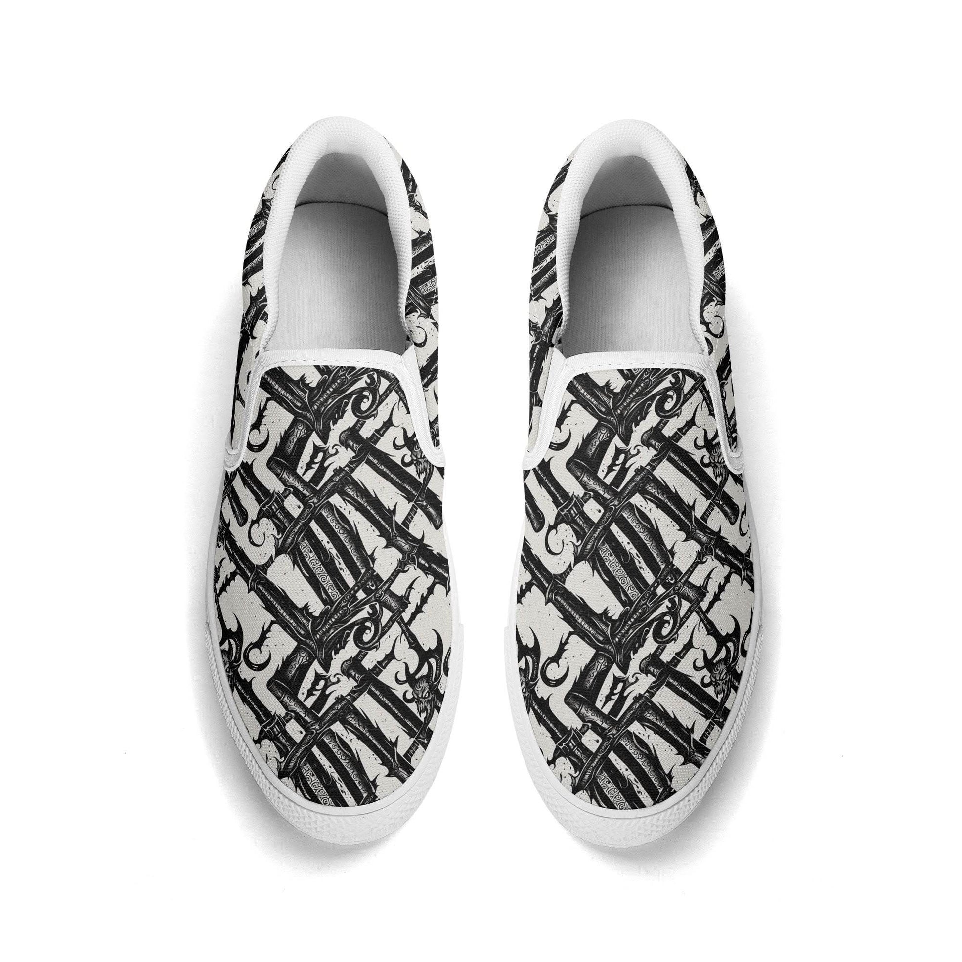 Men's Devil Veins Rubber Slip On Shoes - DeRose Seasonal