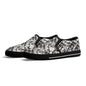Men's Floral Ink Rubber Slip On Shoes - DeRose Seasonal