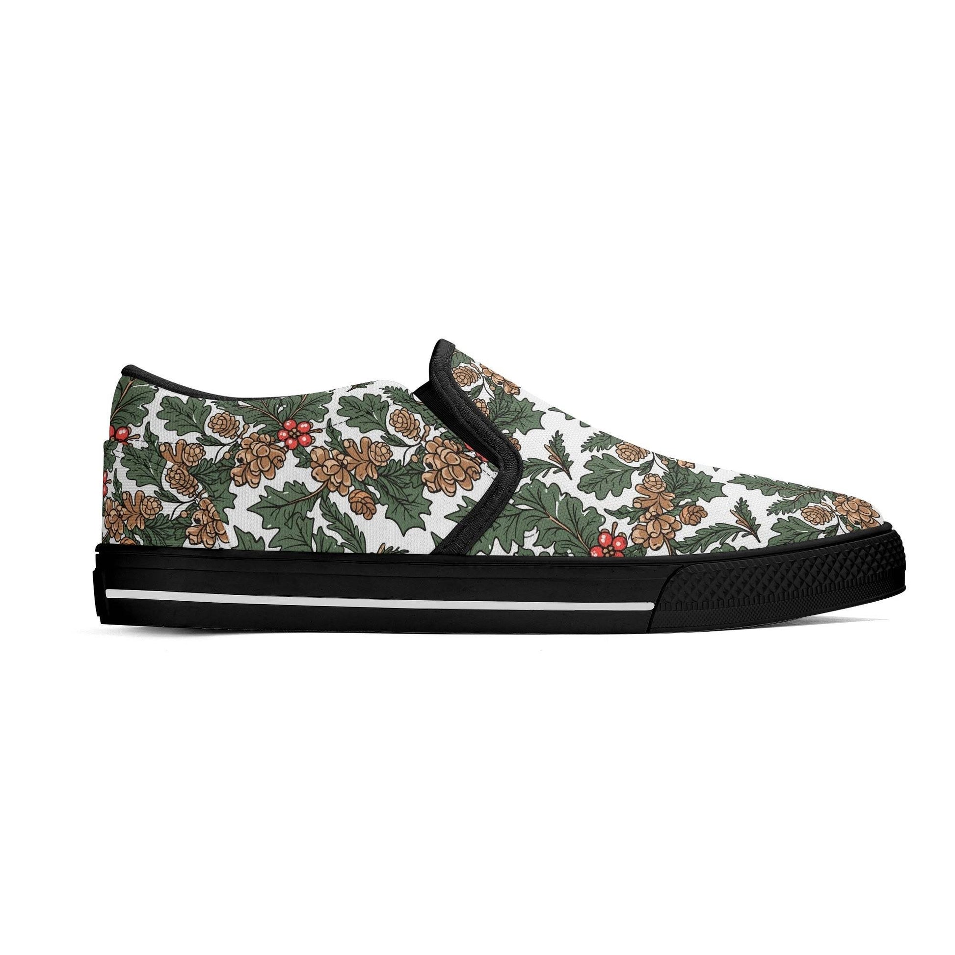 Men's Holly Pine Rubber Slip On Shoes - DeRose Seasonal