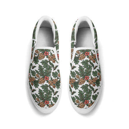 Men's Holly Pine Rubber Slip On Shoes - DeRose Seasonal