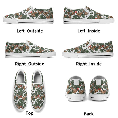 Men's Holly Pine Rubber Slip On Shoes - DeRose Seasonal