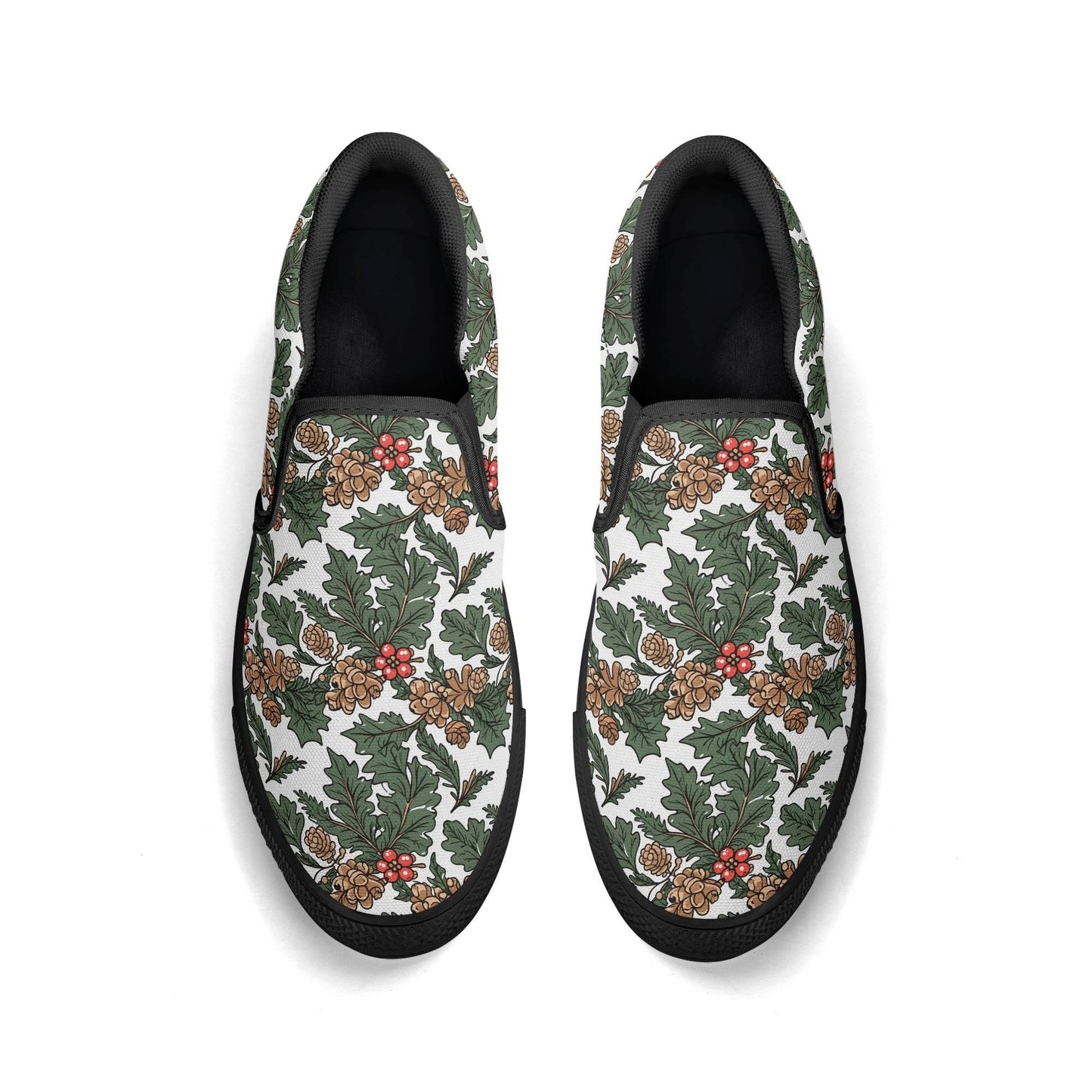 Men's Holly Pine Rubber Slip On Shoes - DeRose Seasonal