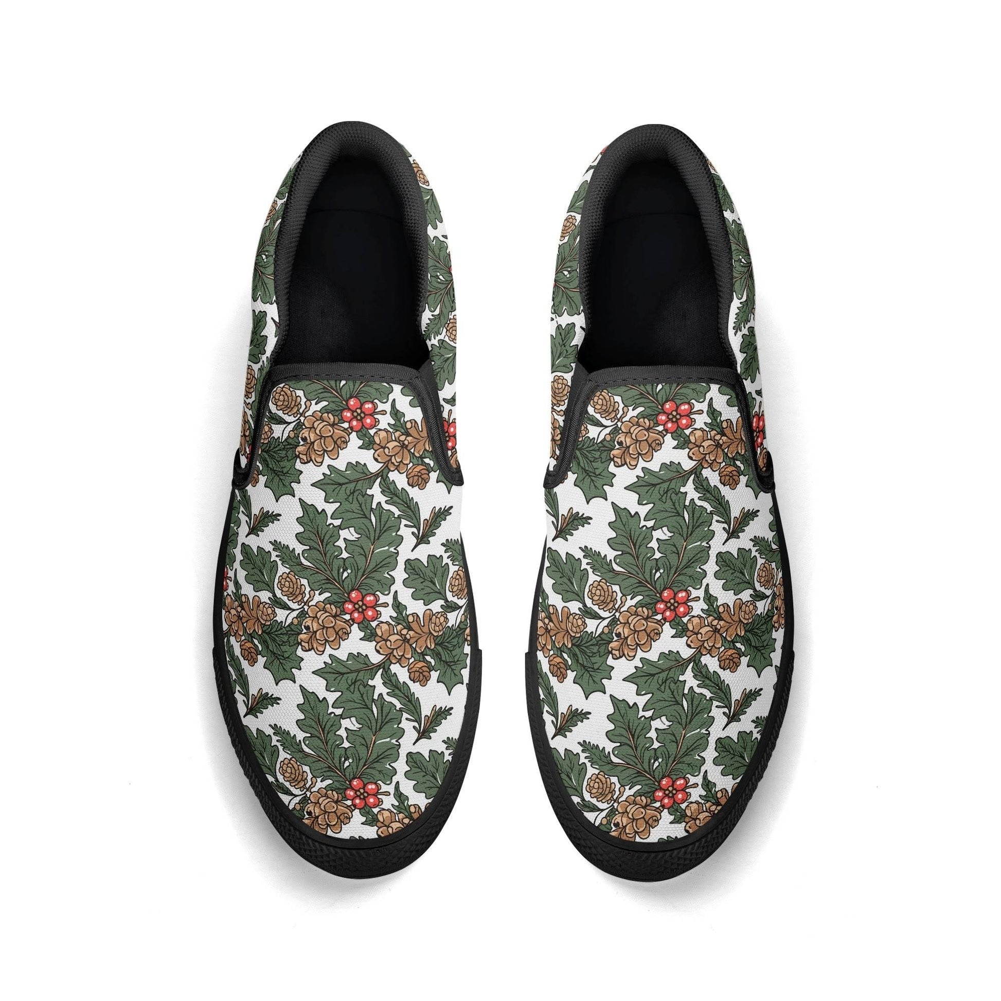 Men's Holly Pine Rubber Slip On Shoes - DeRose Seasonal