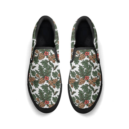 Men's Holly Pine Rubber Slip On Shoes - DeRose Seasonal