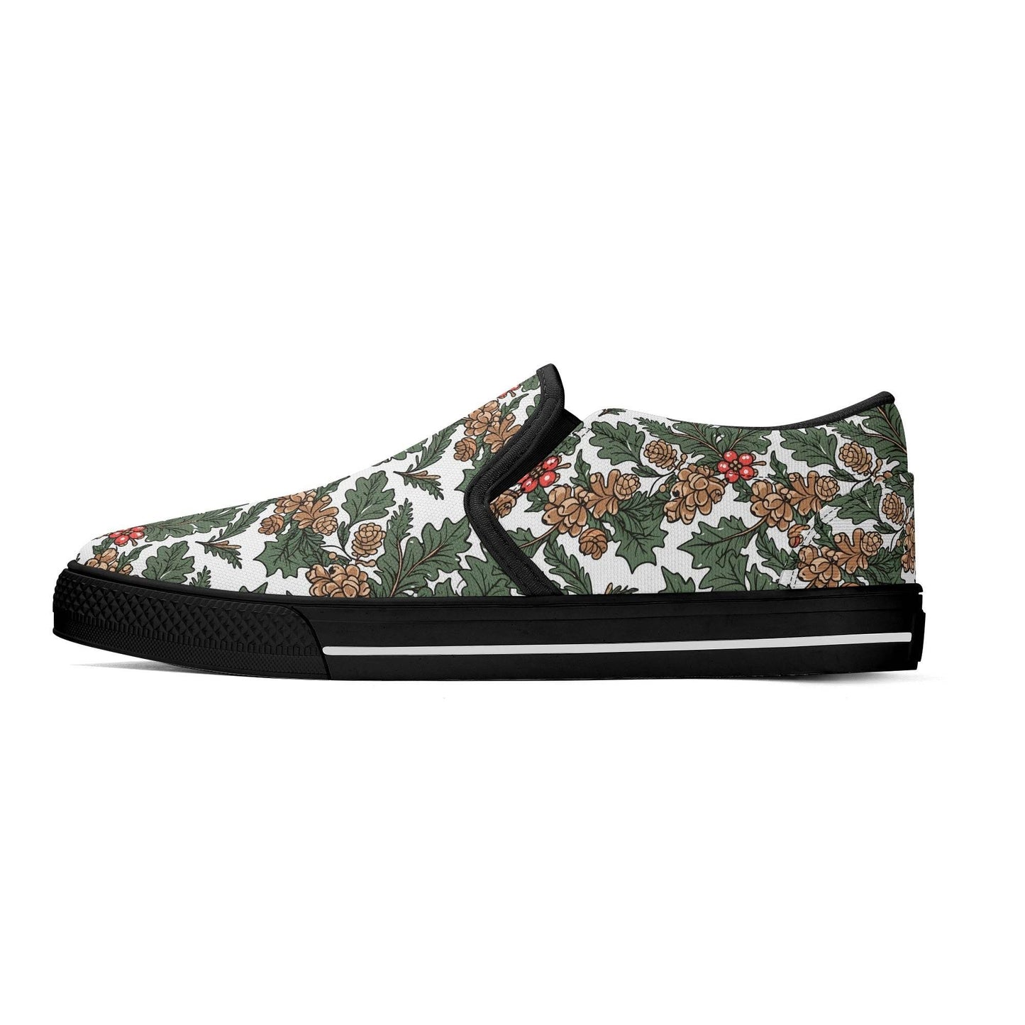 Men's Holly Pine Rubber Slip On Shoes - DeRose Seasonal