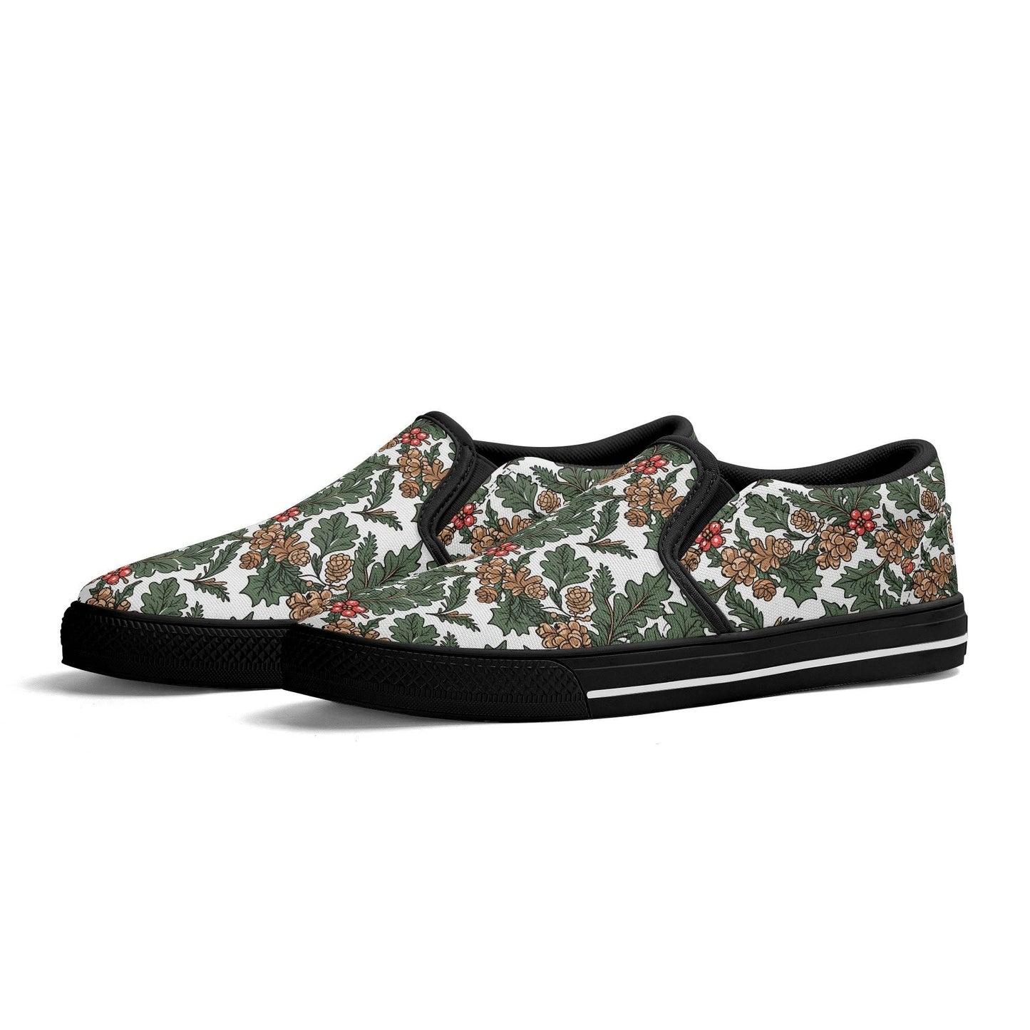 Men's Holly Pine Rubber Slip On Shoes - DeRose Seasonal