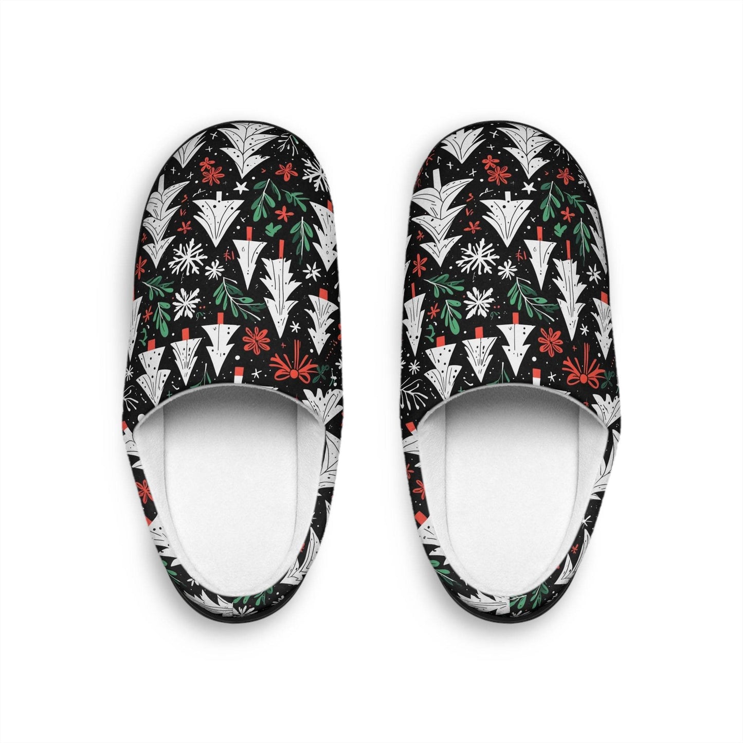 Men's Indoor Christmas Tree Slippers - DeRose Seasonal