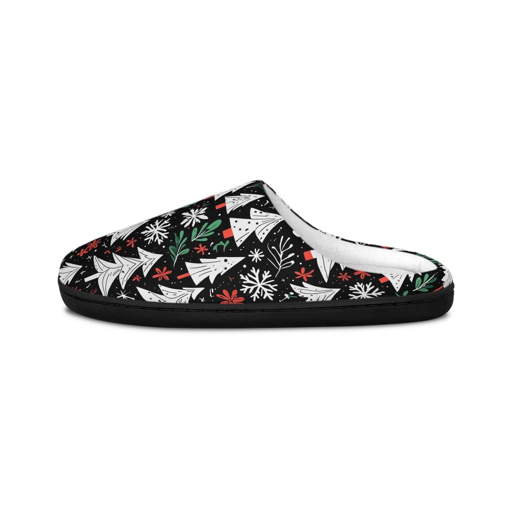 Men's Indoor Christmas Tree Slippers - DeRose Seasonal