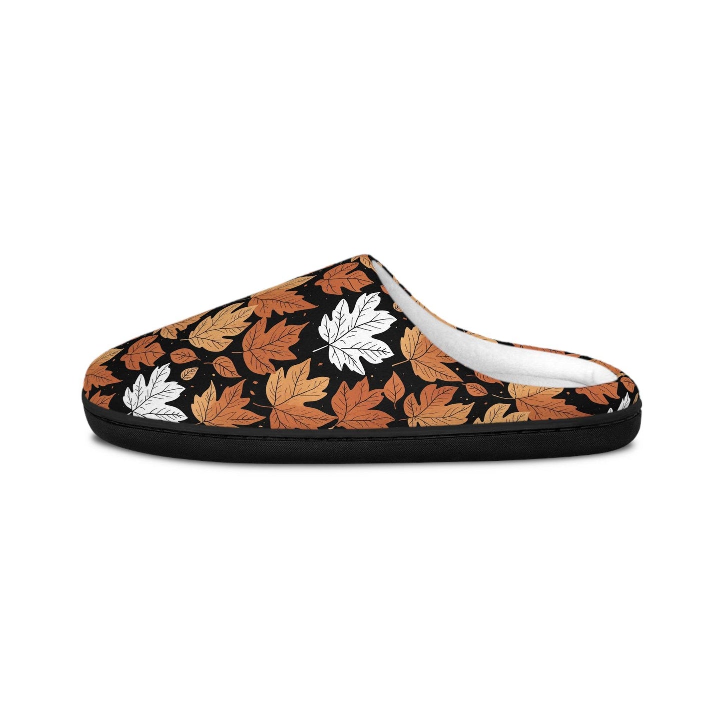 Mens Indoor Maple Leaves Slippers - DeRose Seasonal