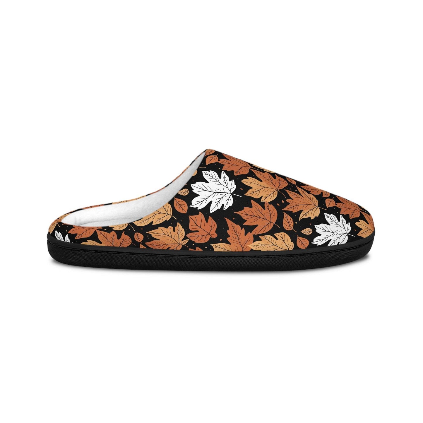 Mens Indoor Maple Leaves Slippers - DeRose Seasonal