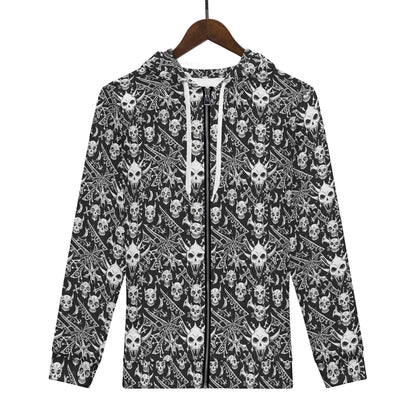 Men's Little Devil Classic Zip Up Hoodie Warm Jacket - DeRose Seasonal