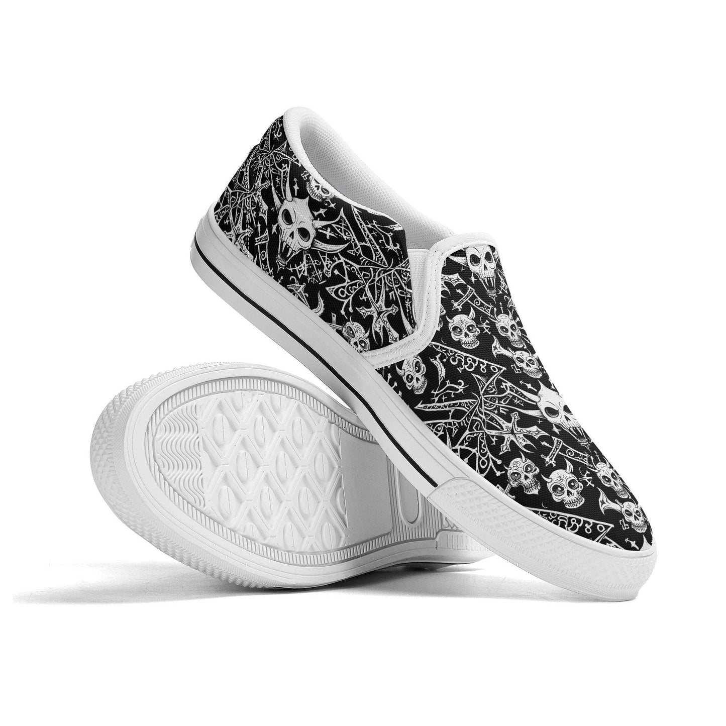 Men's Little Devils Rubber Slip On Shoes - DeRose Seasonal
