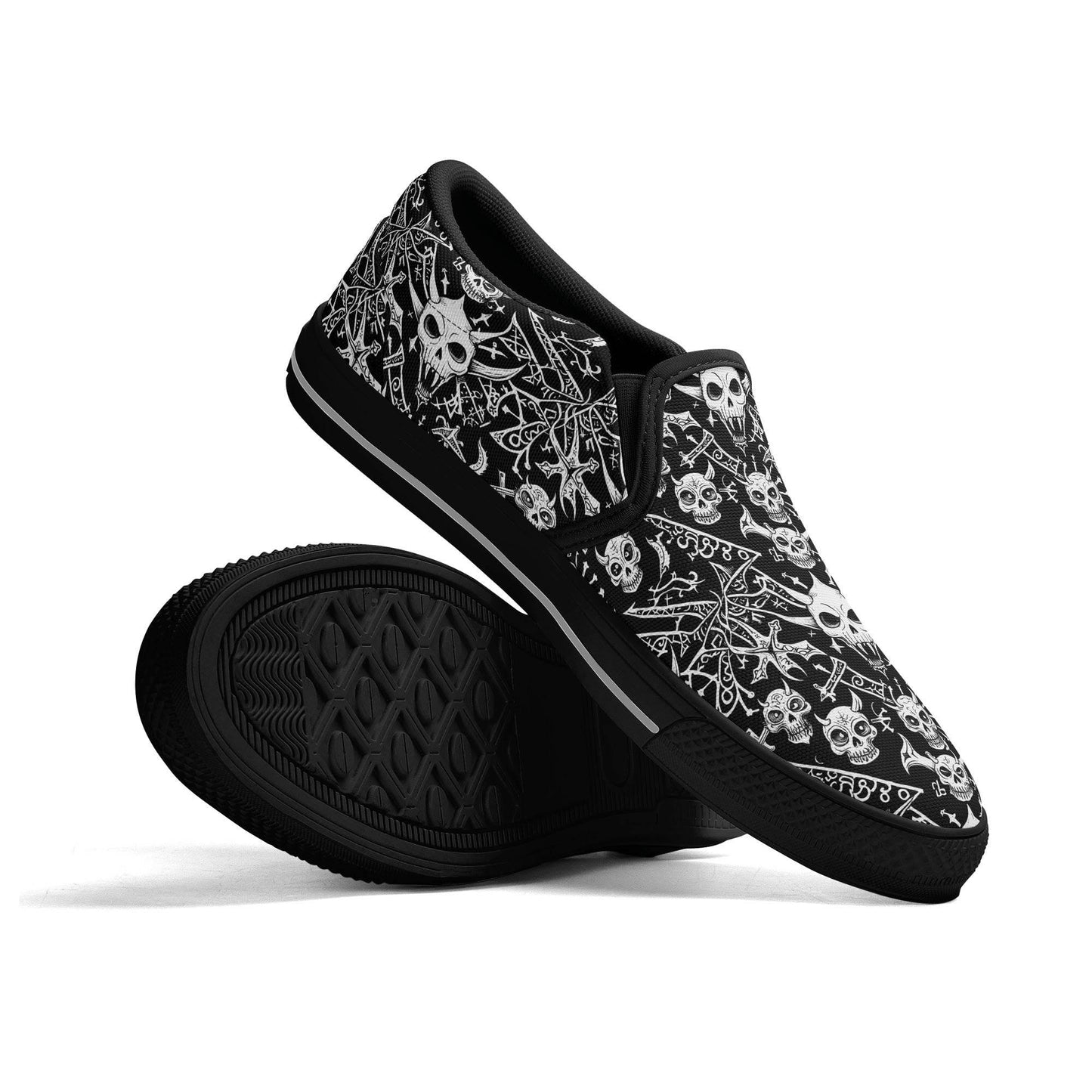 Men's Little Devils Rubber Slip On Shoes - DeRose Seasonal
