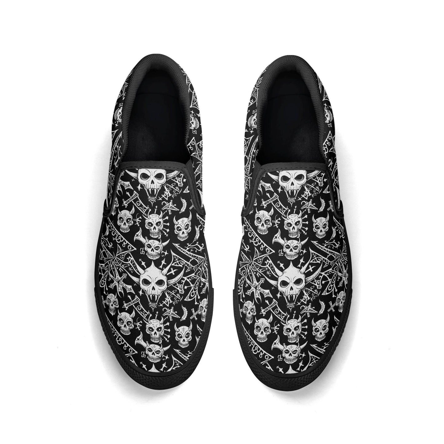 Men's Little Devils Rubber Slip On Shoes - DeRose Seasonal