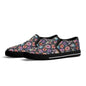 Men's Pastel Floral and Skulls Rubber Slip On Shoes - DeRose Seasonal