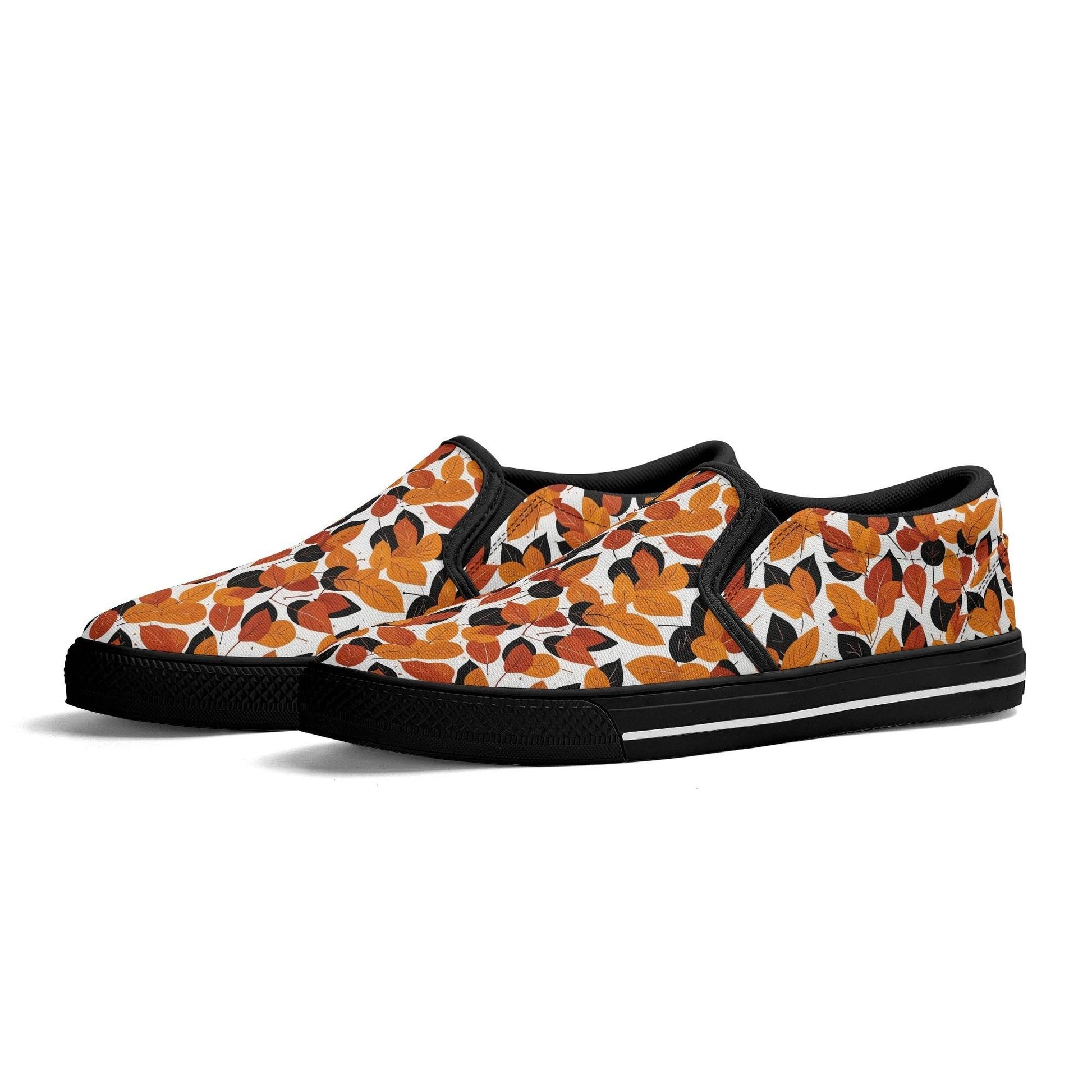 Men's Red Autumn Rubber Slip On Shoes - DeRose Seasonal