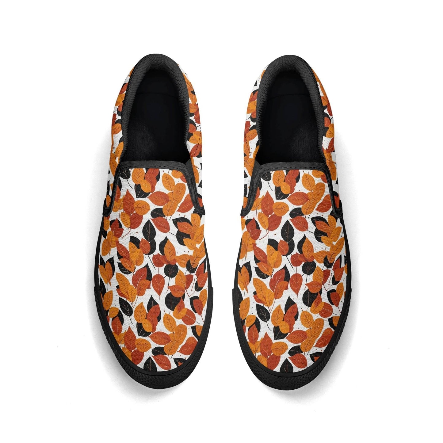 Men's Red Autumn Rubber Slip On Shoes - DeRose Seasonal