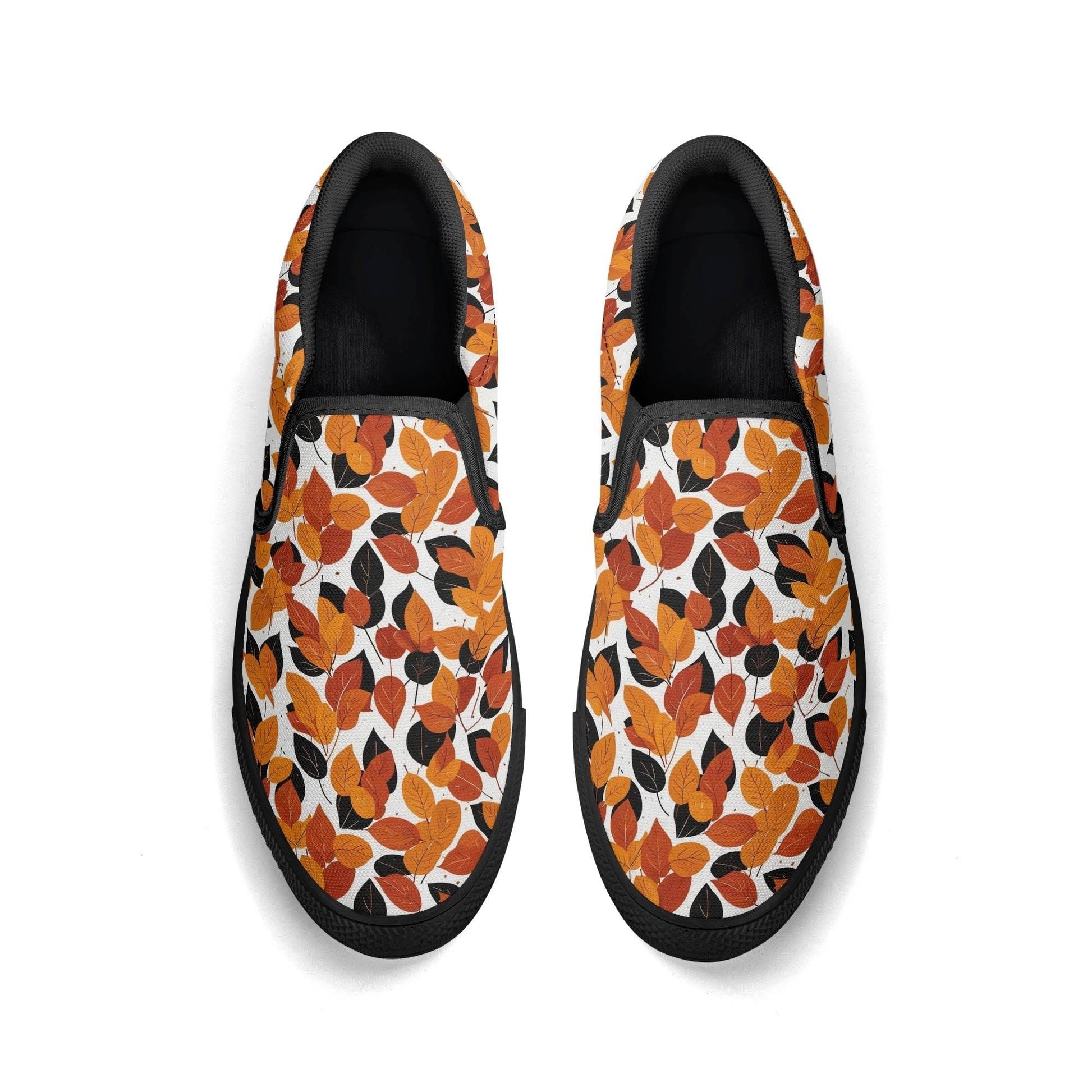 Men's Red Autumn Rubber Slip On Shoes - DeRose Seasonal
