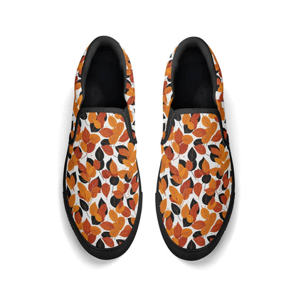 Men's Red Autumn Rubber Slip On Shoes - DeRose Seasonal