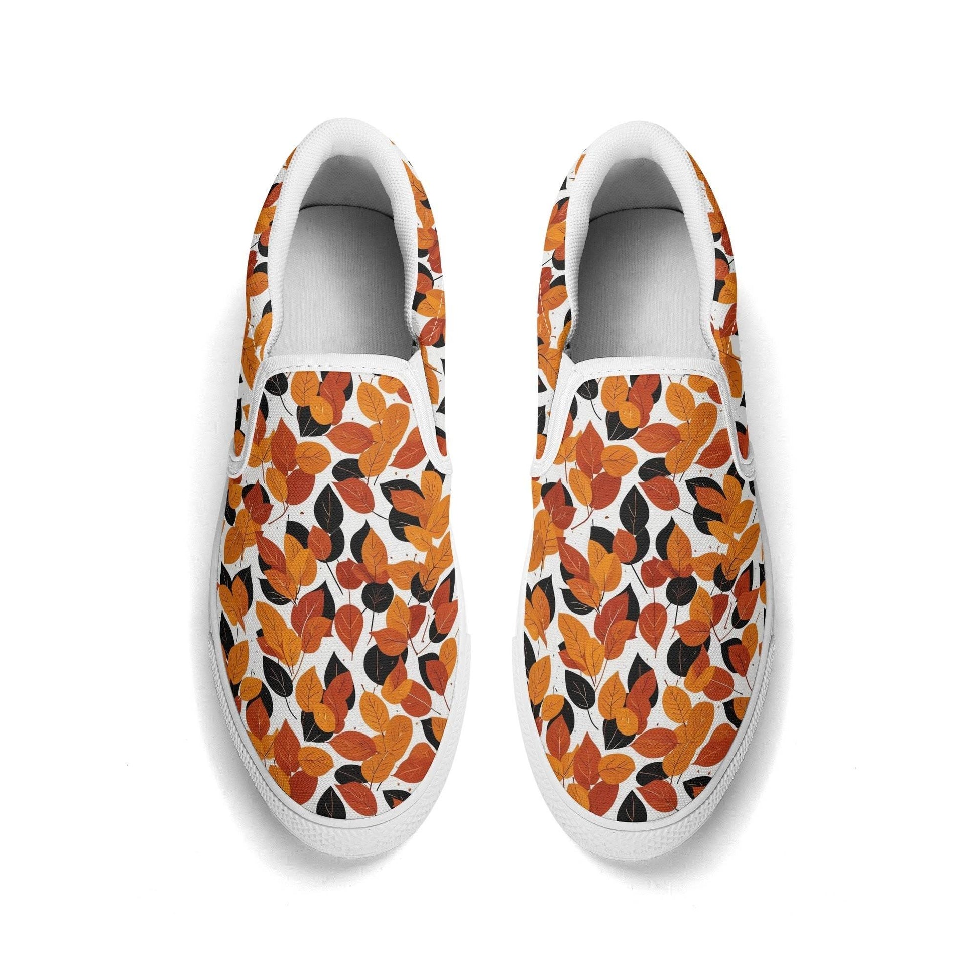 Men's Red Autumn Rubber Slip On Shoes - DeRose Seasonal