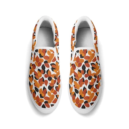 Men's Red Autumn Rubber Slip On Shoes - DeRose Seasonal