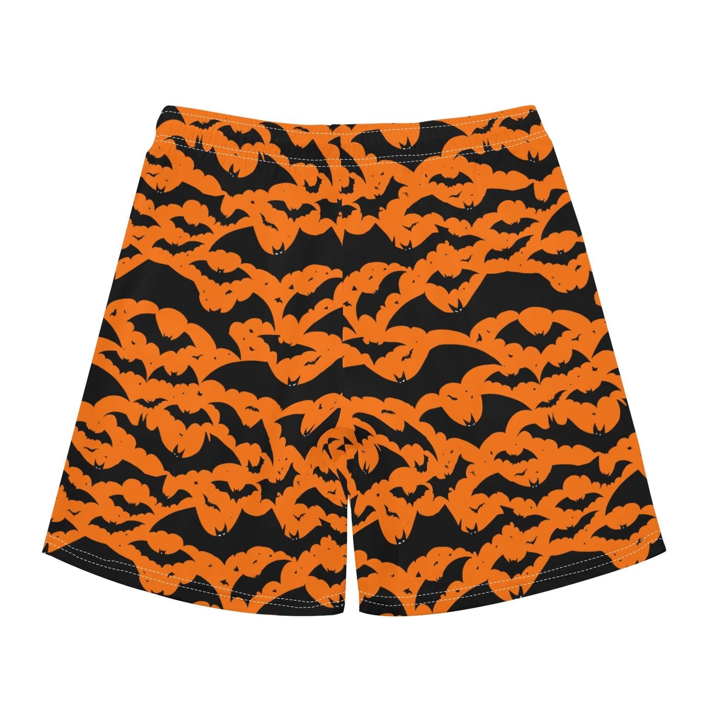 Men's Regular Fit Halloween Bats Hawaiian Short Sleeve Shirt and Shorts Set - DeRose Seasonal