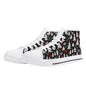 Men's Rubber High Top Christmas Trees Canvas Shoes - DeRose Seasonal