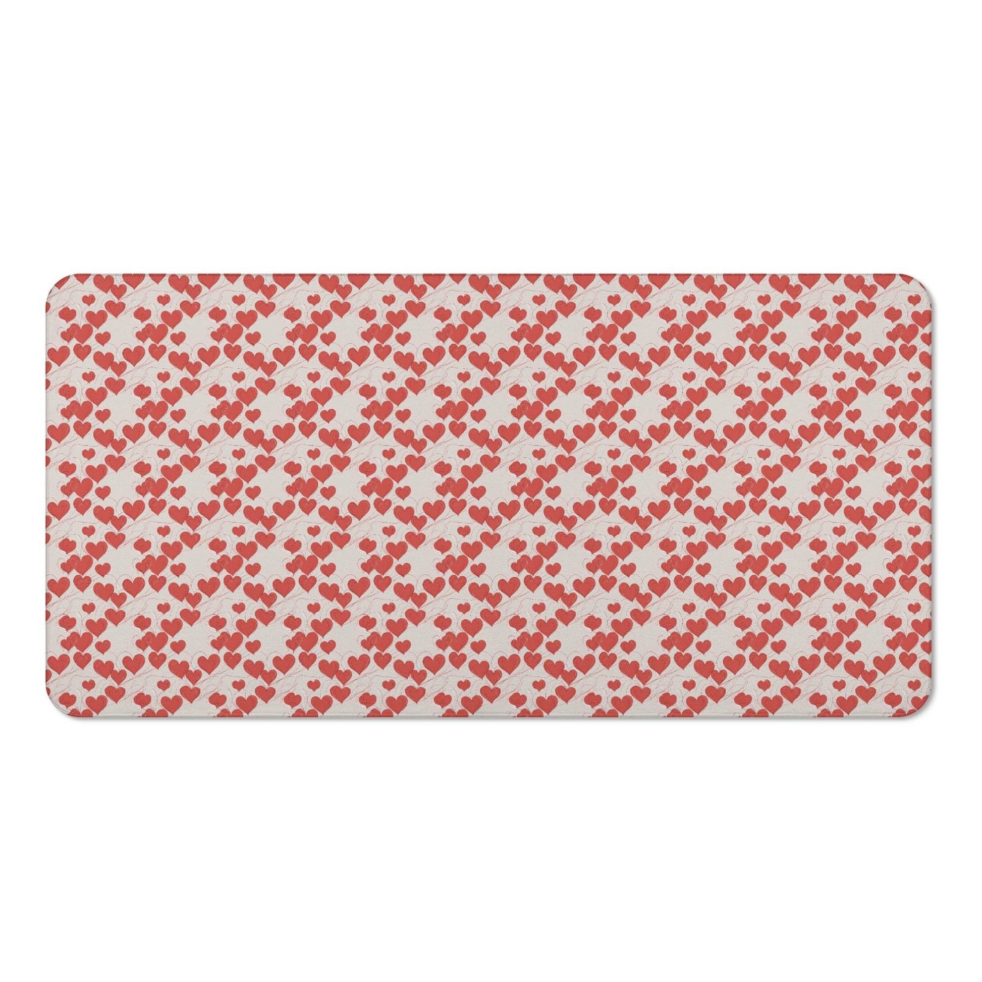 Minimal Hearts Bath Towel - DeRose Seasonal