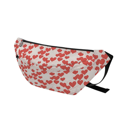Minimal Hearts Fanny Pack - DeRose Seasonal
