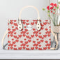 Minimal Hearts Luxury Women Leather Handbag (3 sizes) - DeRose Seasonal