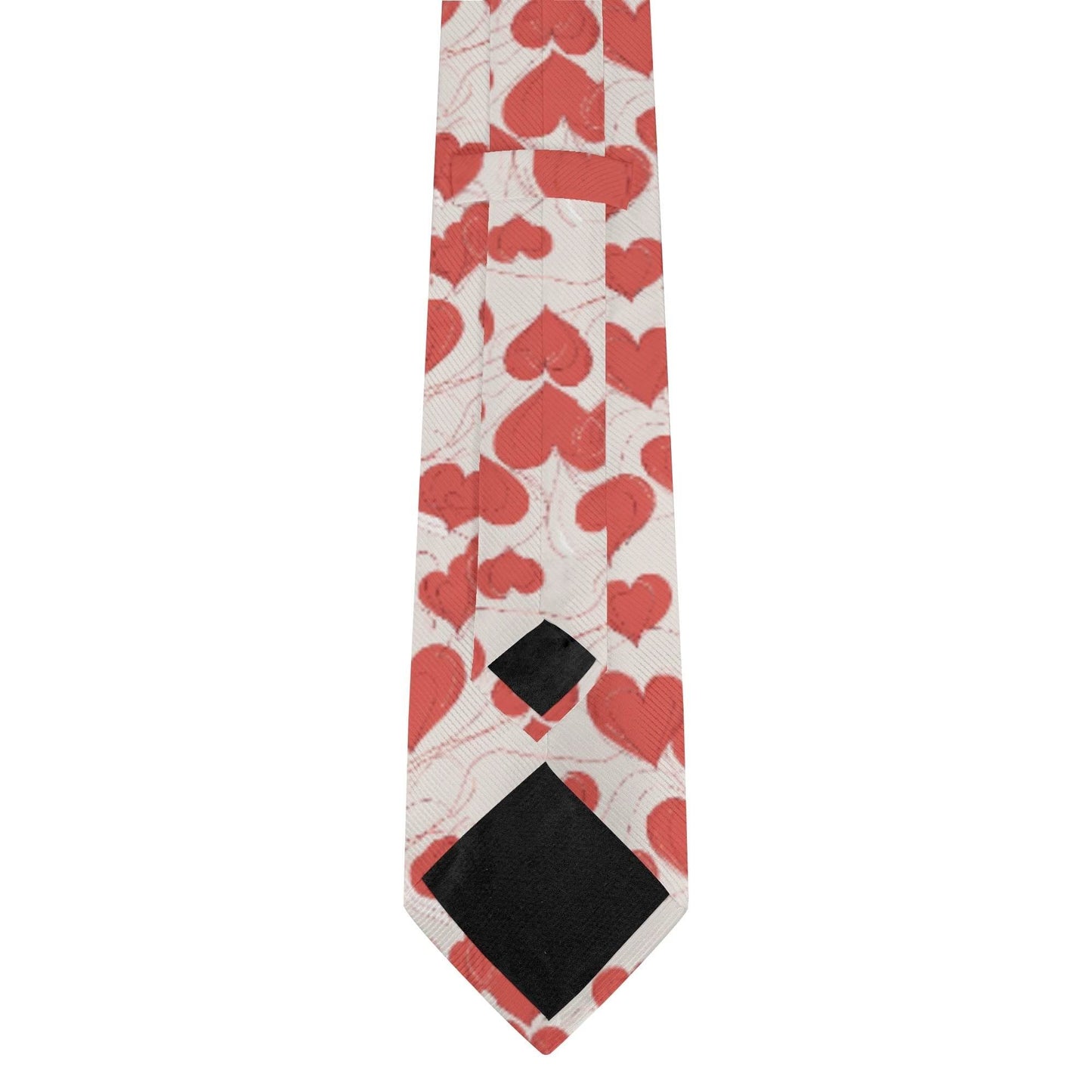 Minimal Hearts Men's Necktie - DeRose Seasonal