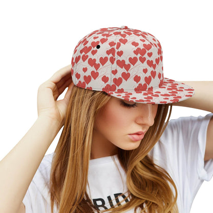 Minimal Hearts Unisex Classic Snapbacks - DeRose Seasonal