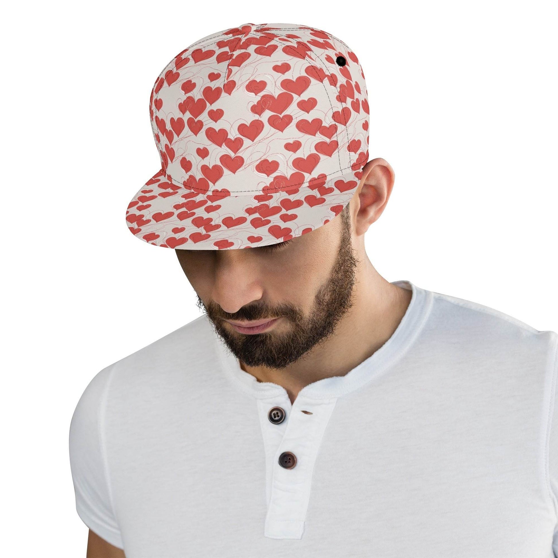 Minimal Hearts Unisex Classic Snapbacks - DeRose Seasonal