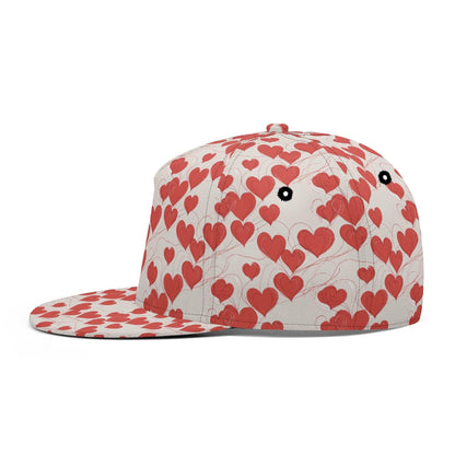 Minimal Hearts Unisex Classic Snapbacks - DeRose Seasonal