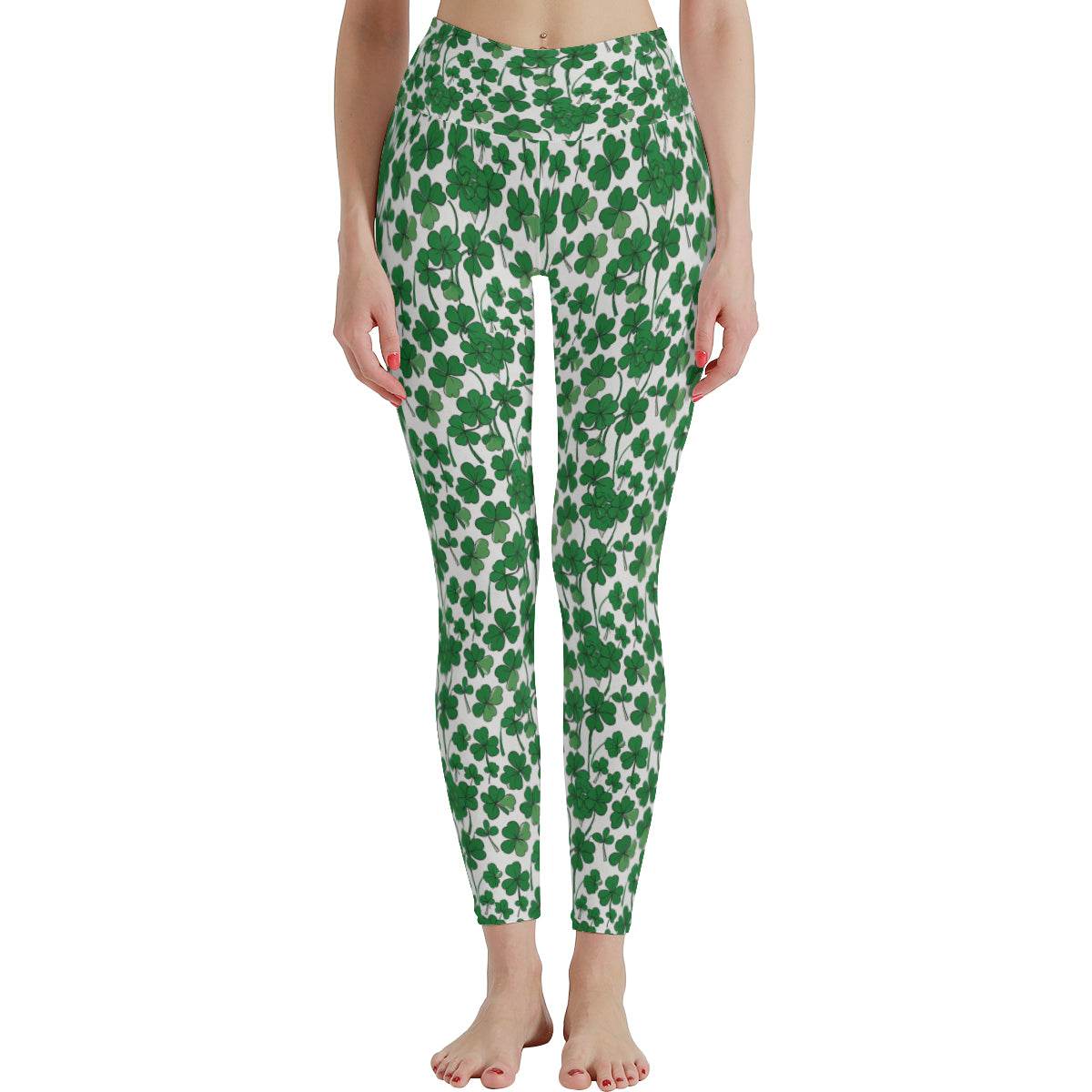 Little clovers Women's Polyester Yoga pants Leggings - DeRose Seasonal