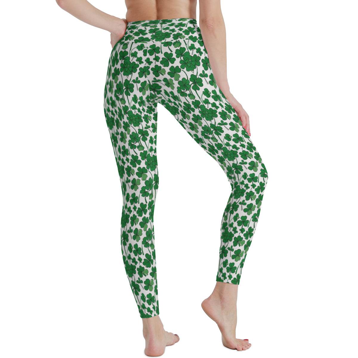 Little clovers Women's Polyester Yoga pants Leggings - DeRose Seasonal