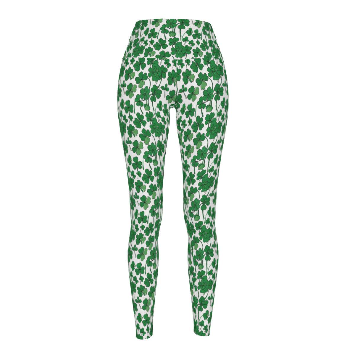 Little clovers Women's Polyester Yoga pants Leggings - DeRose Seasonal