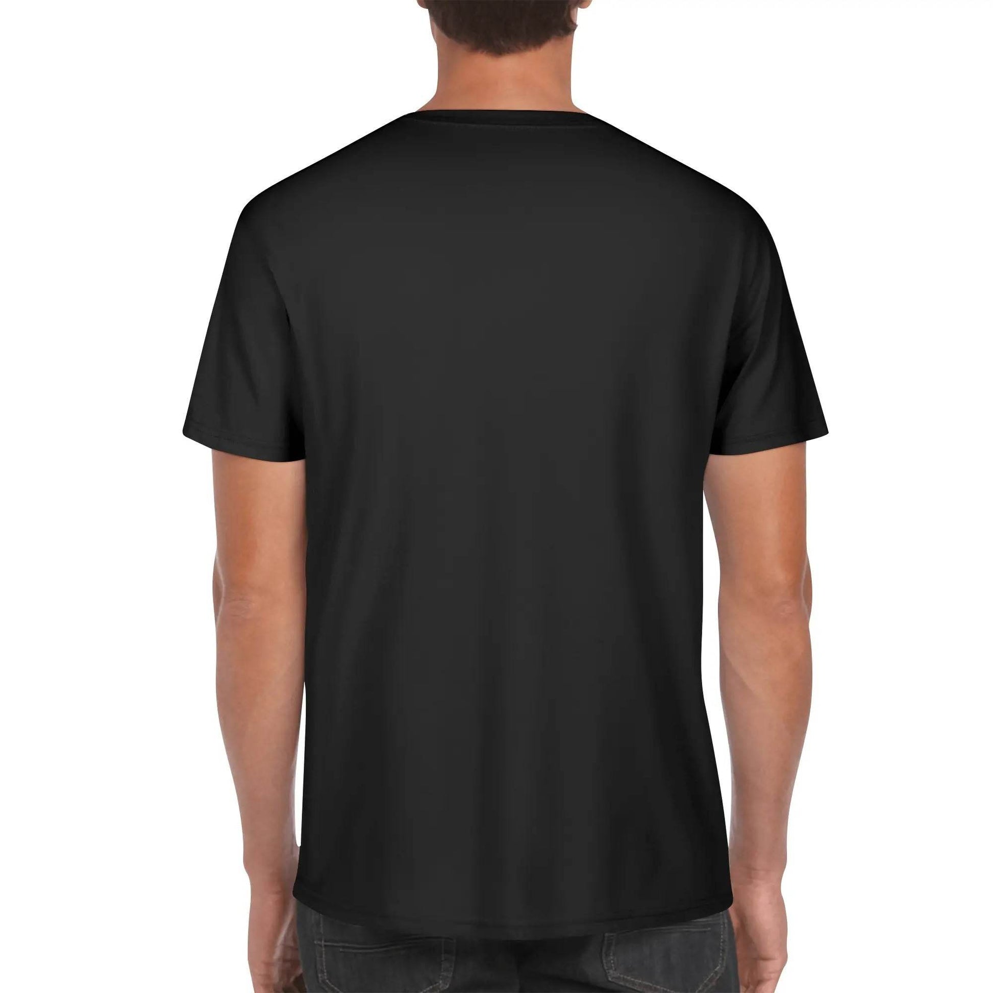 Naughty Santa Men's Cotton T-Shirt - DeRose Seasonal