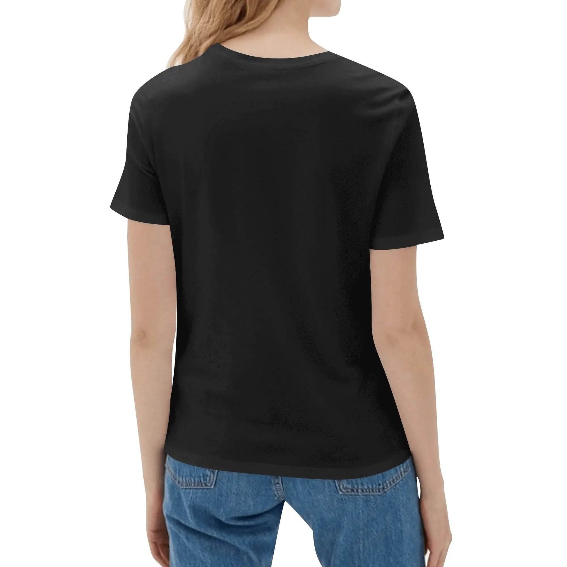 Naughty Santa Women's Cotton T-Shirt - DeRose Seasonal