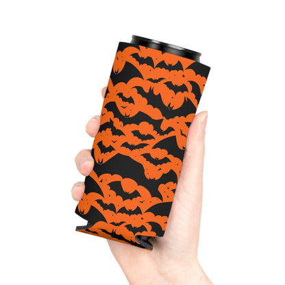 Halloween Bats Can Cooler BOGO 50% Off - DeRose Seasonal